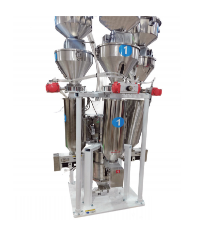 失重式多組份計(jì)量混合配料系統(tǒng)