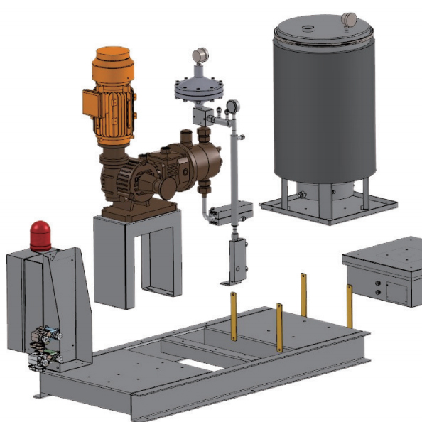 失重式液體計(jì)量裝置